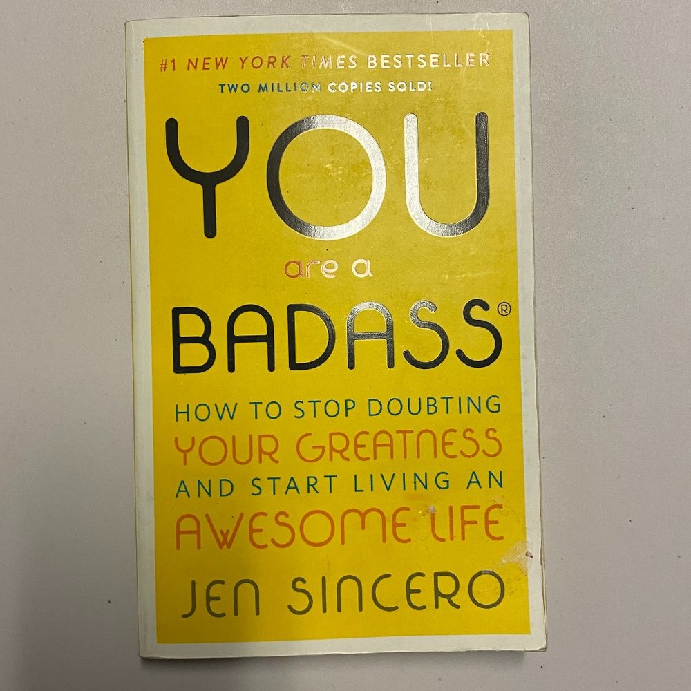 You are a Badass! | By: Jenn Sincero | Book | Self Help | Like New!